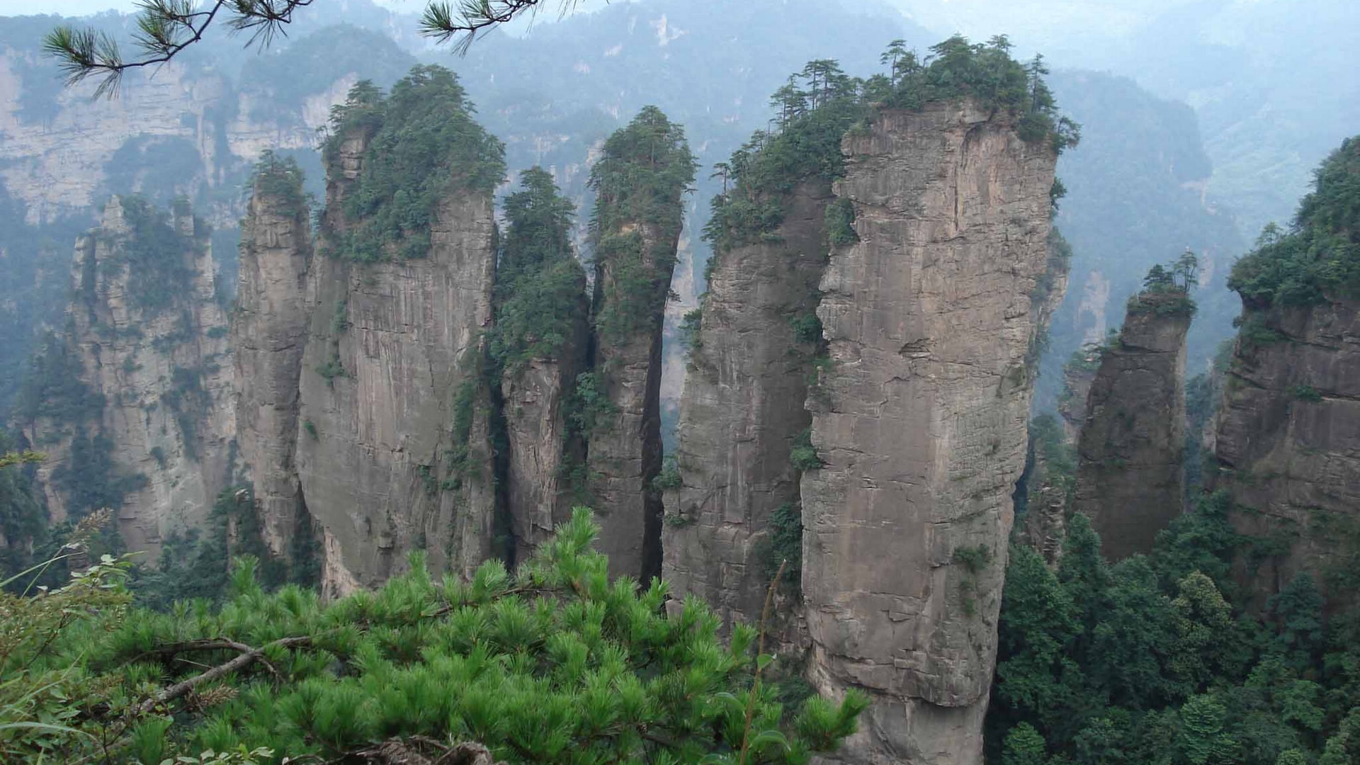 Чжанцзяцзе национальный Лесной парк 1