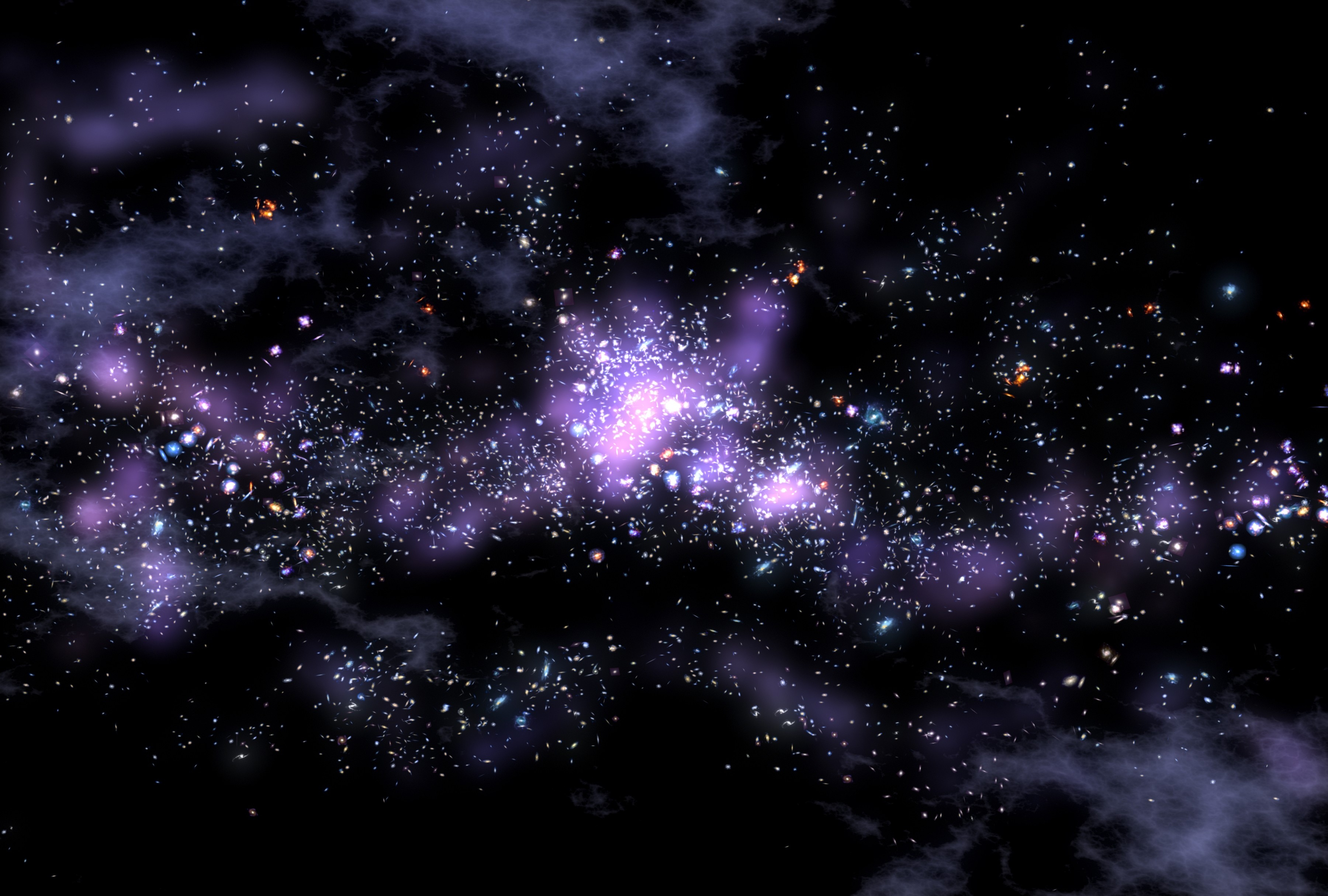 空间晚上星星壁纸1600x1200分辨率查看