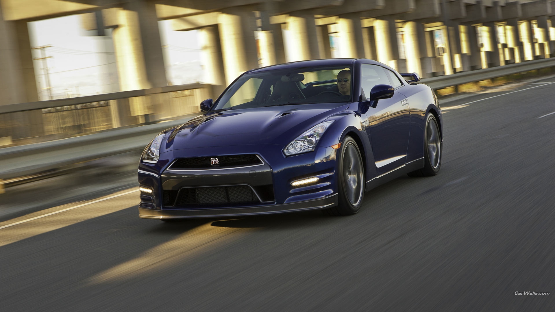 日产Skyline GTR Motion Blur高清壁纸