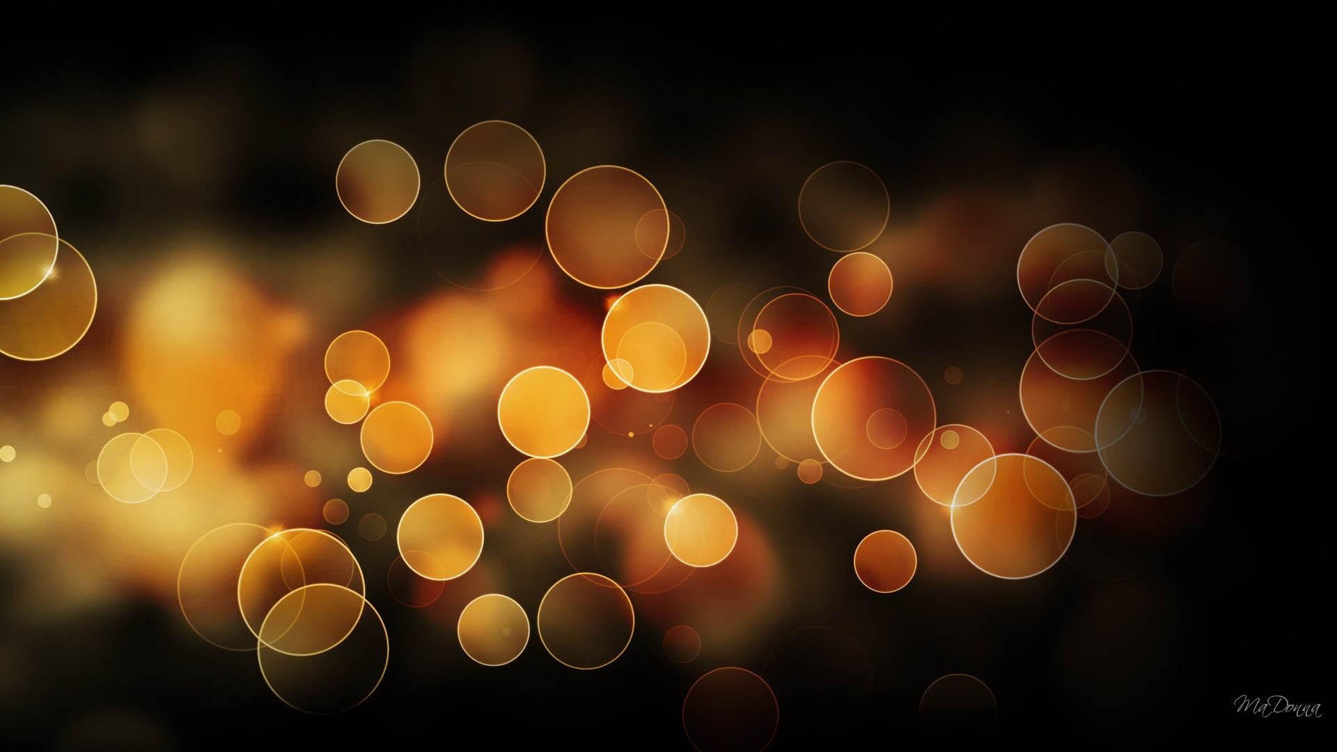 Fire Bokeh wallpaper