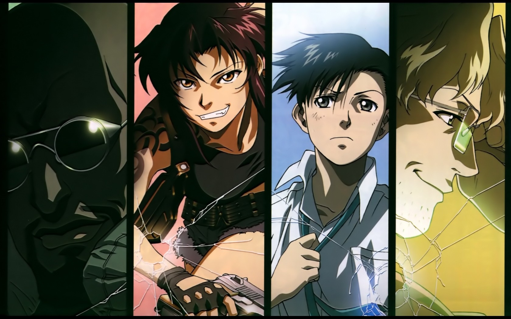 黑礁湖，Ducth，Okajima，Rokuro，Benny，面板，Hiroe Rei壁纸
