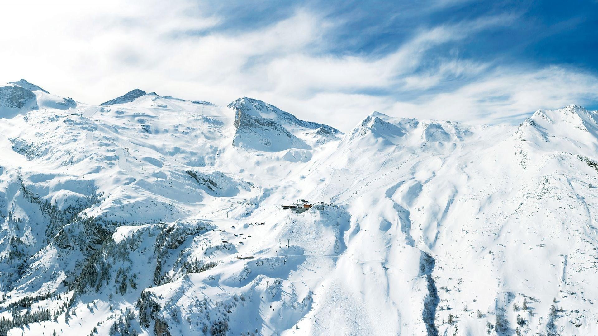 山峰雪高清图片壁纸