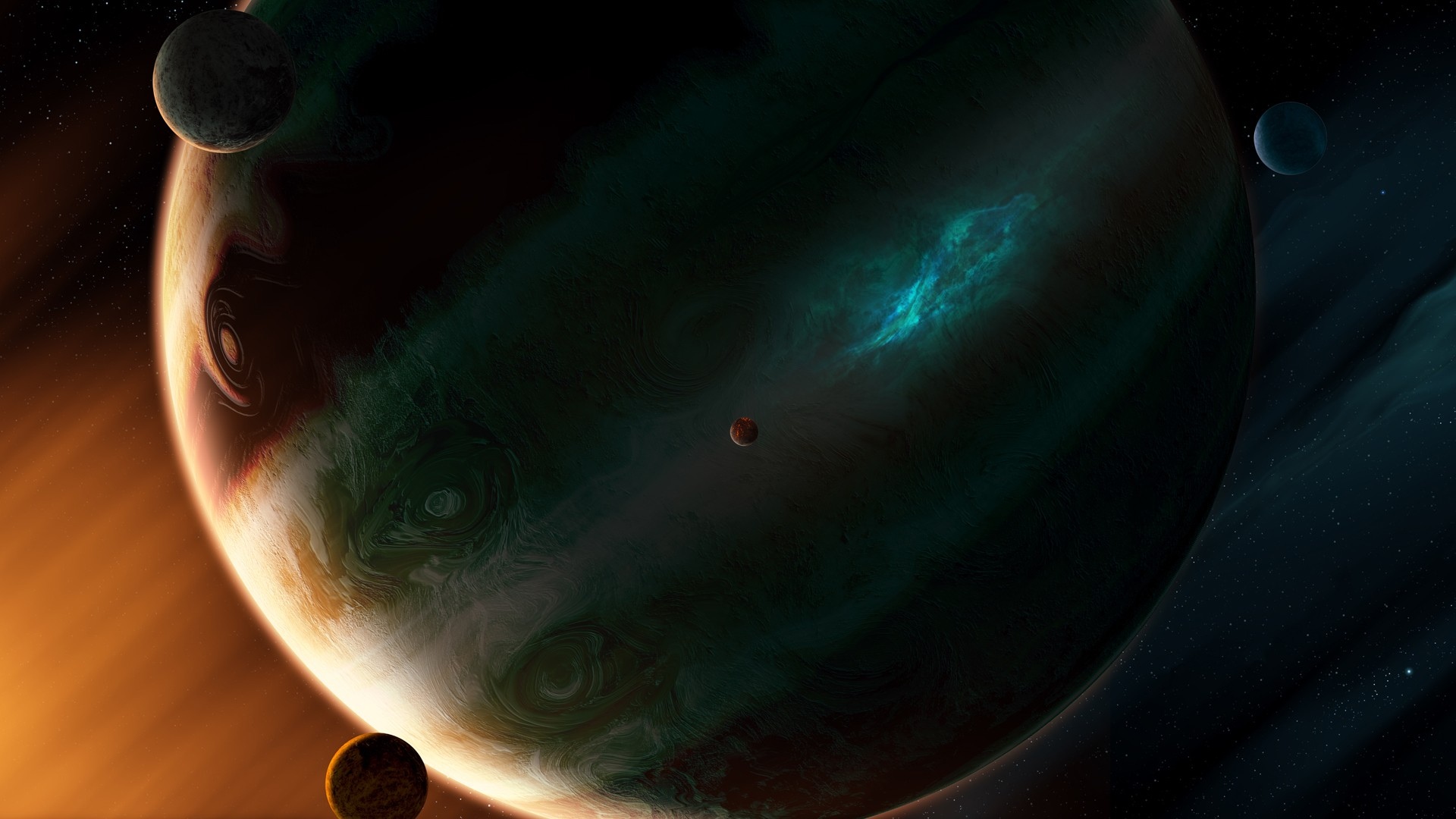 星星月亮高清壁纸