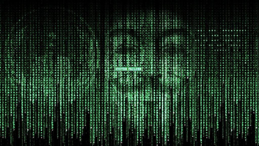 黑客电脑黑暗无政府状态背景图像壁纸