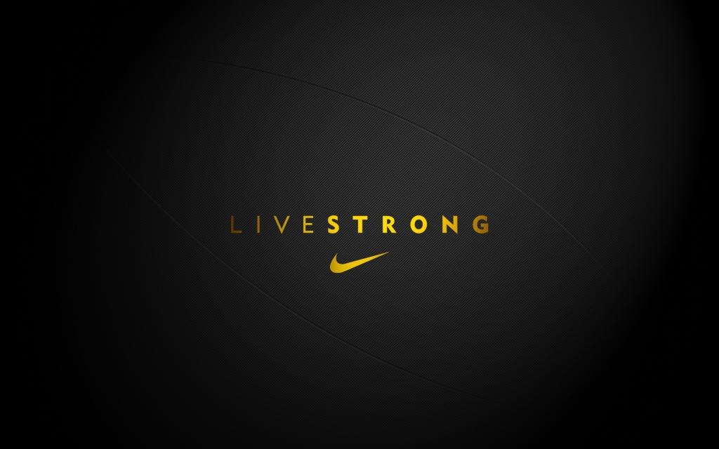 1耐克livestrong背景高清壁纸