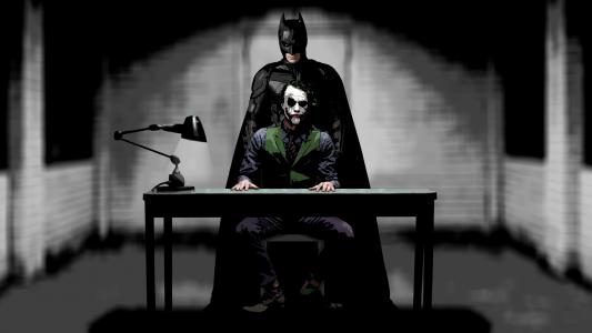 蝙蝠侠黑暗骑士小丑dc台高清壁纸