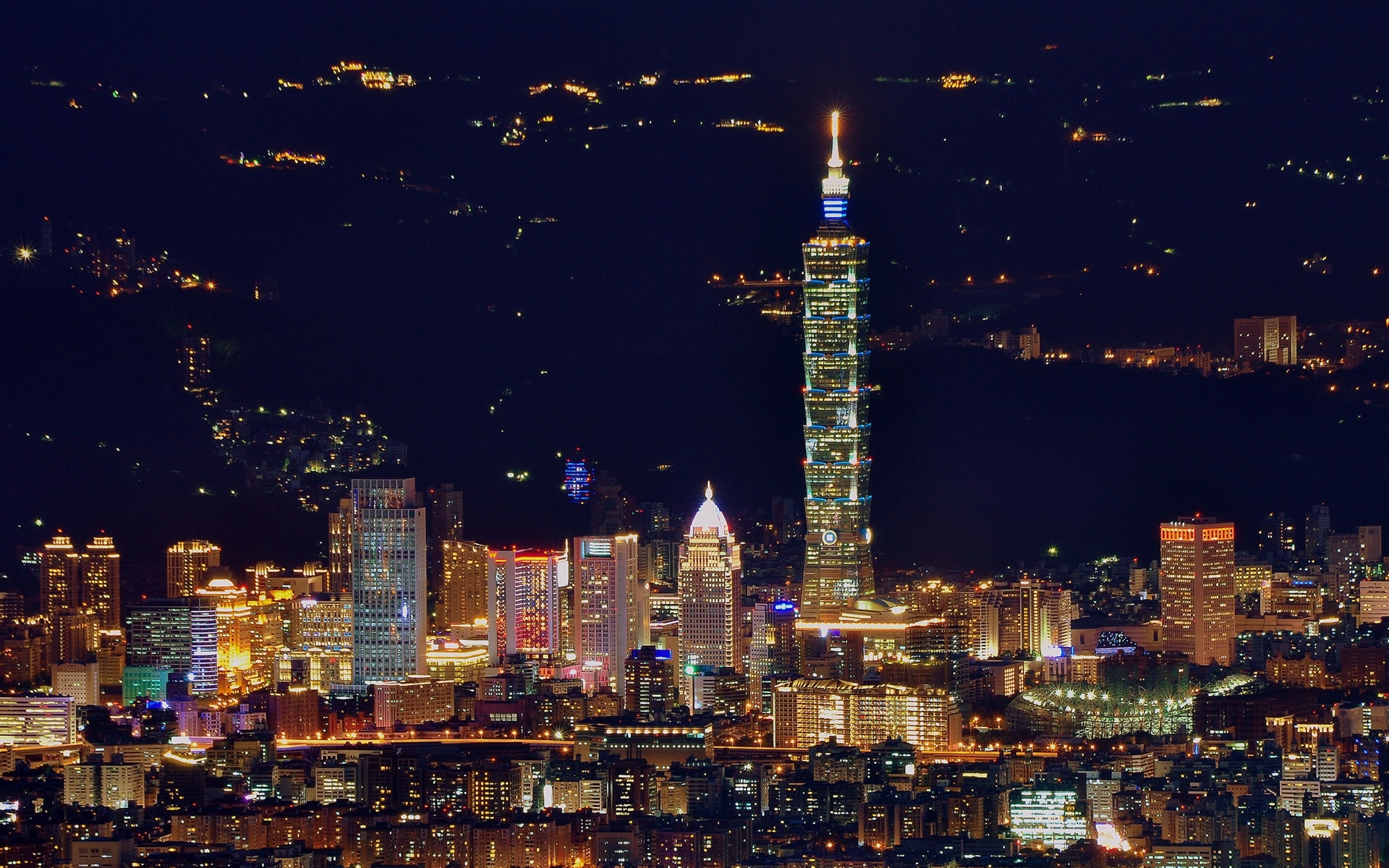 台湾夜景图片真实图片图片