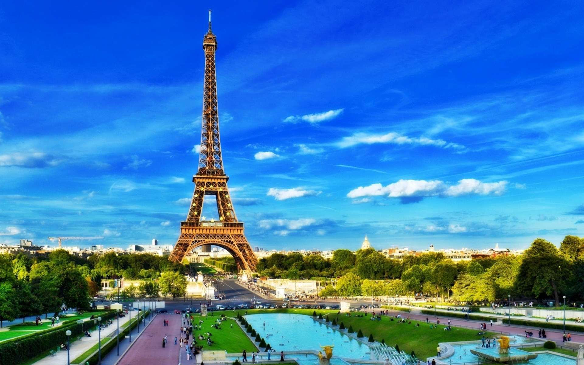 法国,天空,巴黎,艾菲尔铁塔,法国,旅行,全景,景点,世界壁纸
