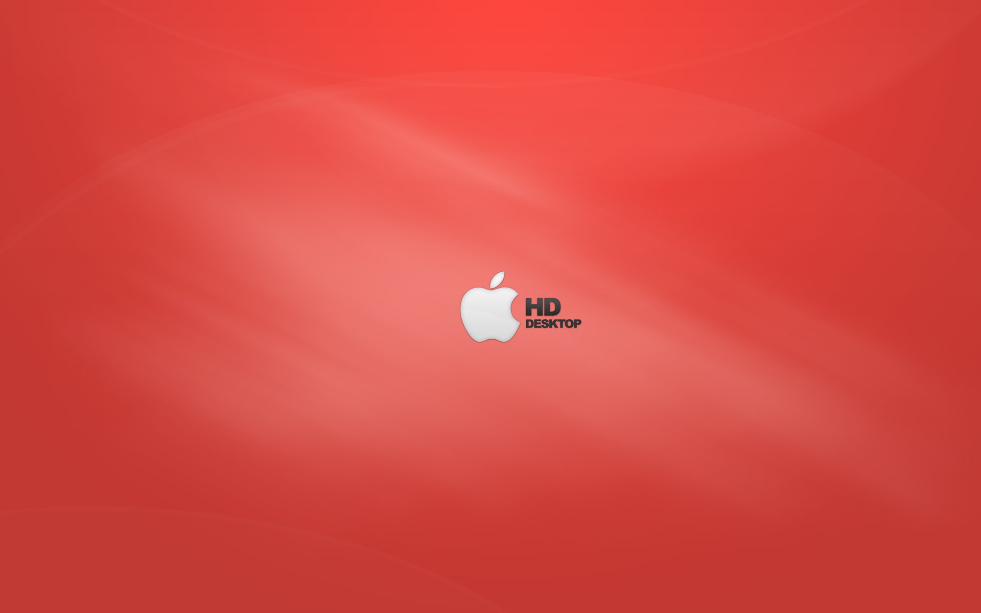 苹果高清红色壁纸1920x1200分辨率查看