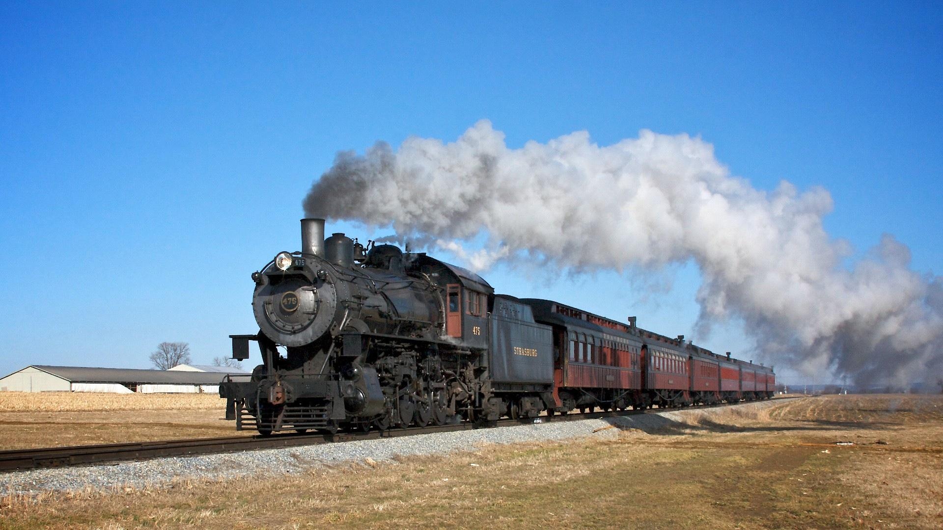 蒸汽火车可以看到图片