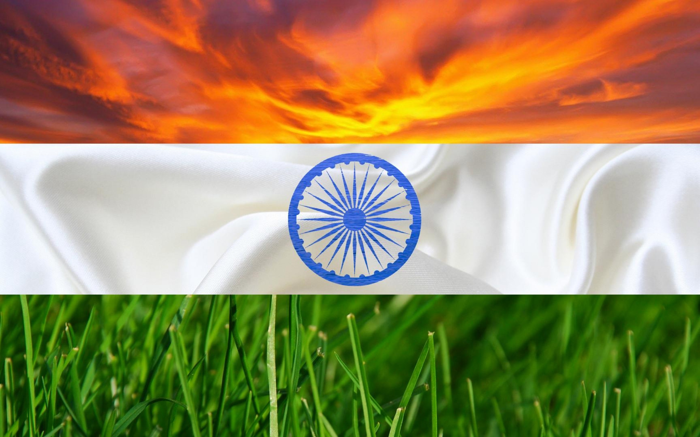 国旗印度图片