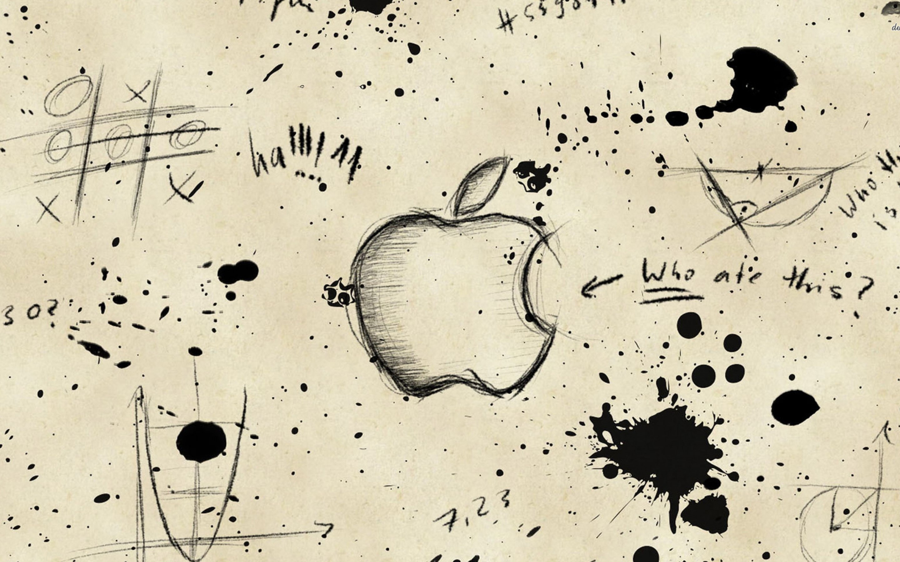 苹果出厂壁纸 简单图片