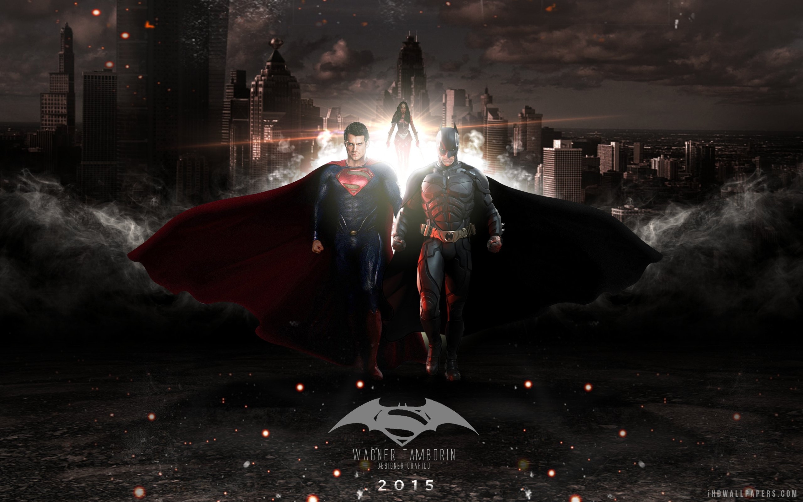 2016蝙蝠侠v超人正义壁纸的黎明2560x1440分辨率查看