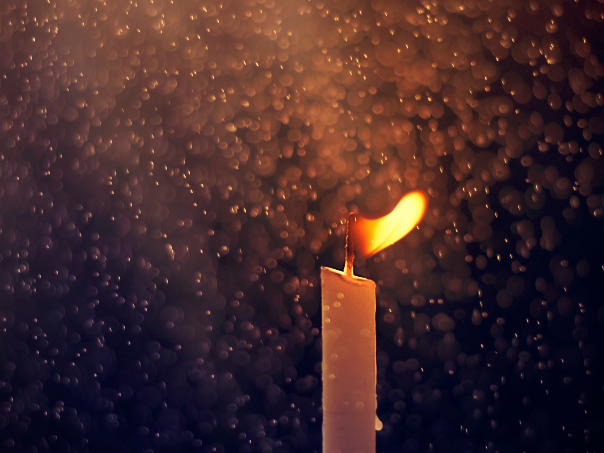 燃烧的蜡烛 唯美图片