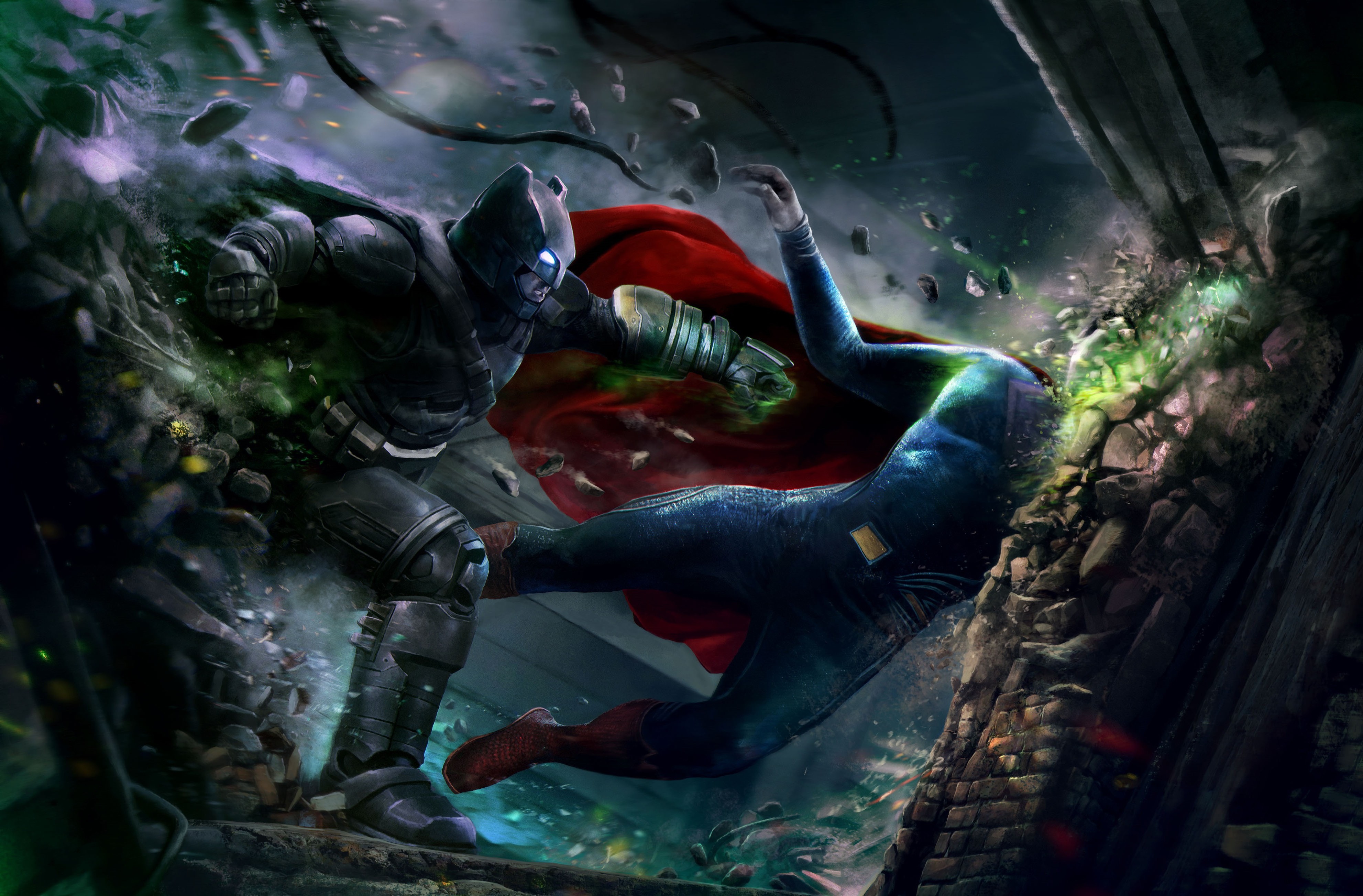 蝙蝠侠v超人:正义黎明,超人,电影,战斗,蝙蝠侠,艺术品壁纸720x1280