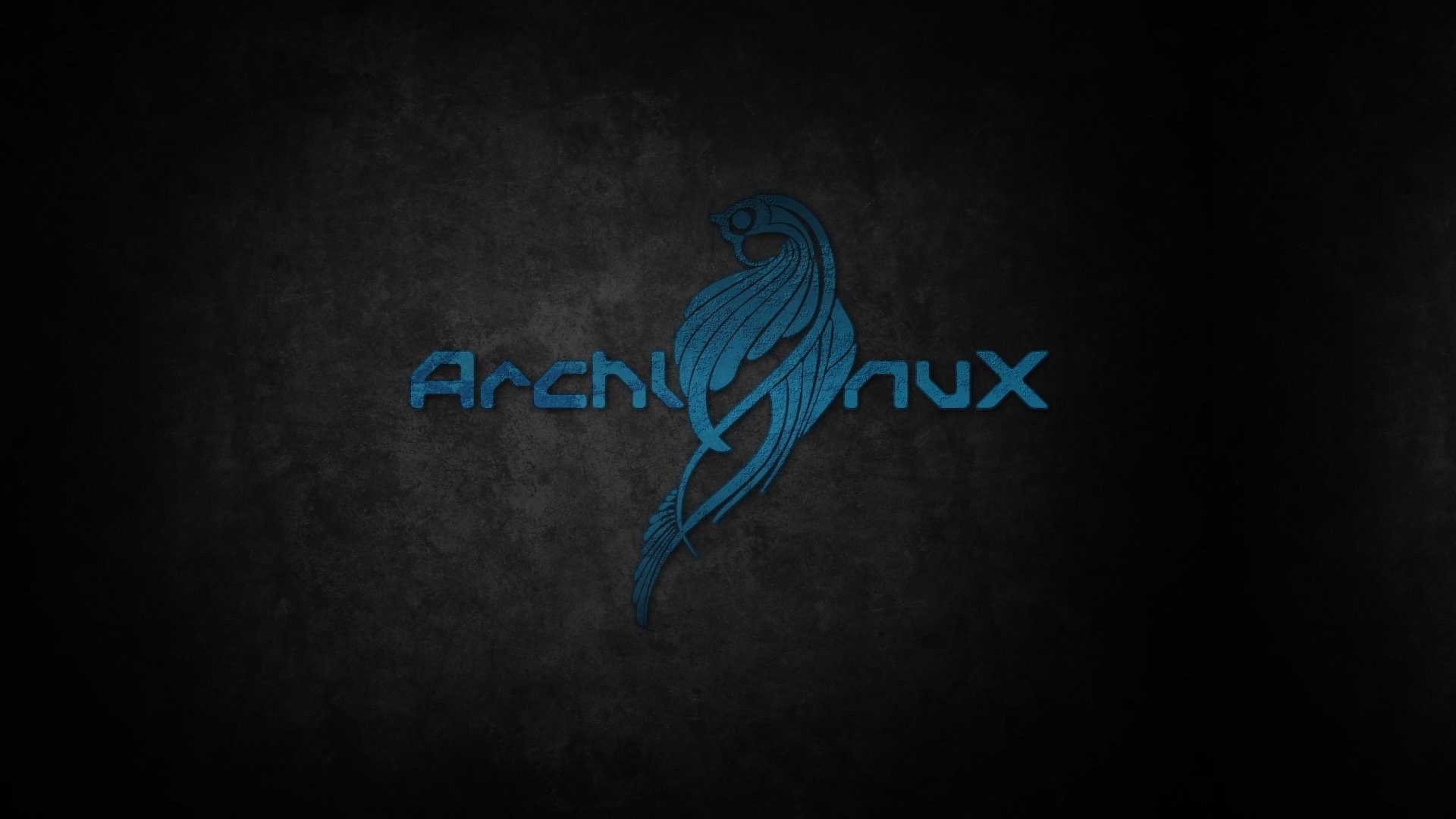 linux,arch linux,高科技,黑色背景壁纸1600x900分辨率查看