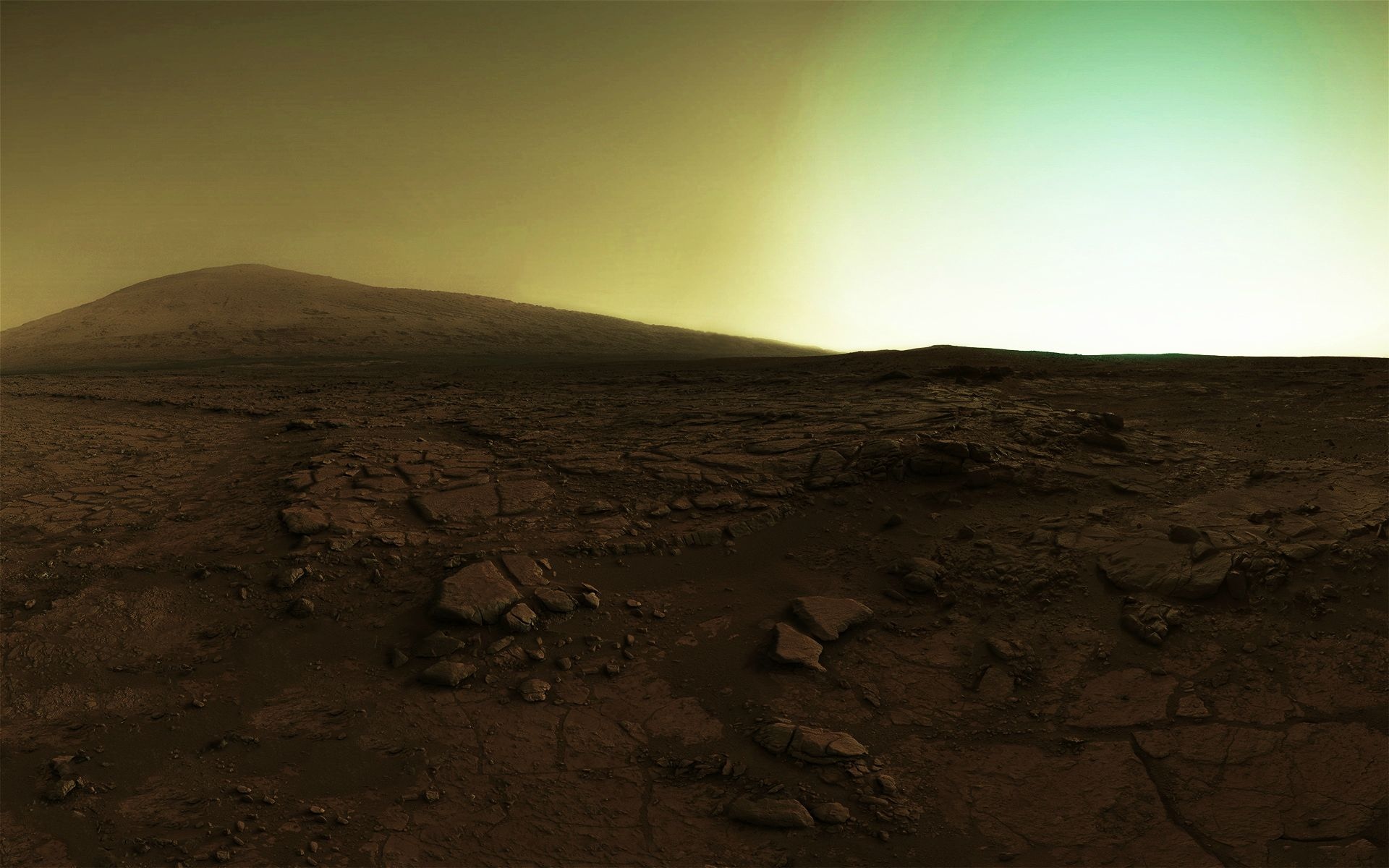 火星外星人风景高清壁纸1024x768分辨率查看
